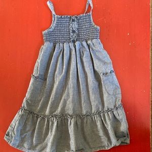 Chambrays and Ruching Dress